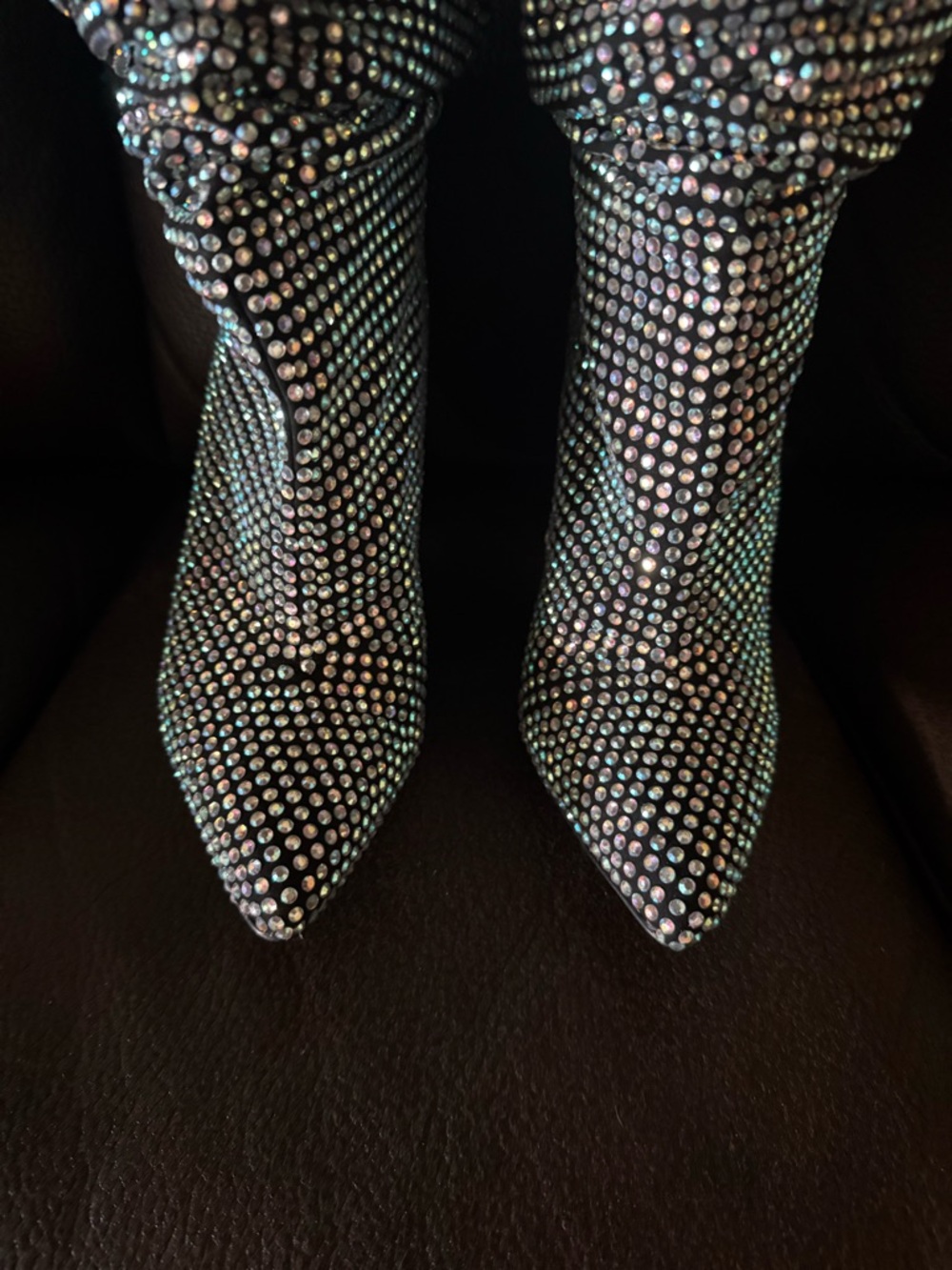 Steve Madden Crushing Rhinestone Boots - Picture 7 of 11